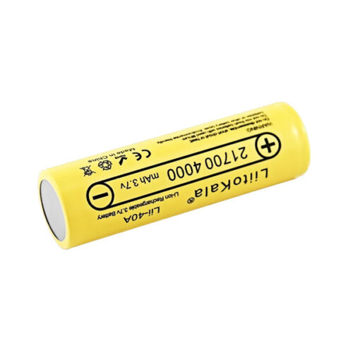 Аккумулятор LiitoKala Lii-40A 3.7V 5000mAh 21700
