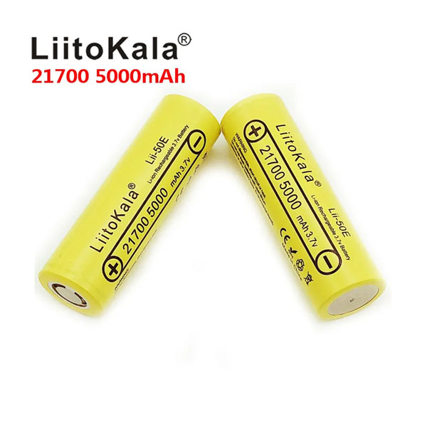 Аккумулятор LiitoKala Lii-50E 3.7V 5000mAh 21700