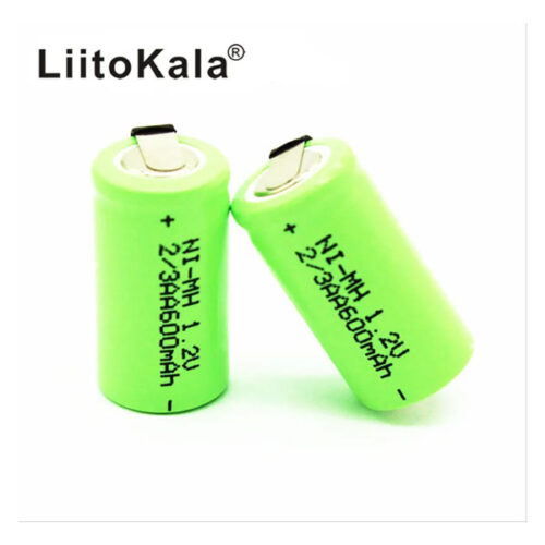Аккумулятор LiitoKala Ni-MH 2/3AA 1.2V 600mAh