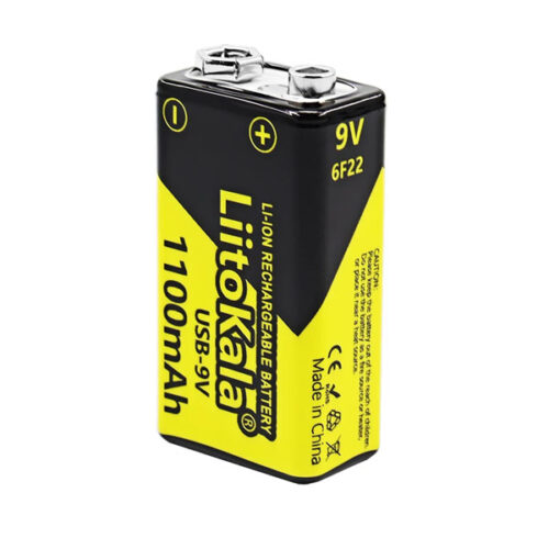 Аккумулятор LiitoKala USB-9V 1100 мАч